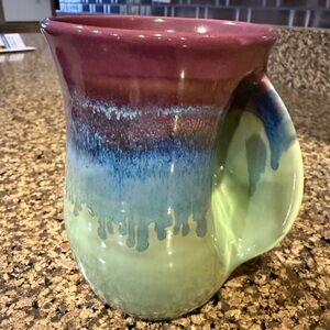 Hand Warmer Multicolor Ceramic Mug